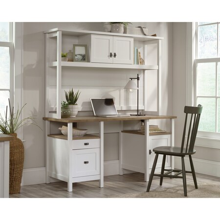 Sauder 23.5 in D X 68.875 in H, 60 in W X Engineered wood 442784